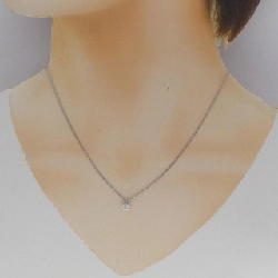 Dây chuyền kim cương Solitaire PT900/PT850 0.327CT - Hàng hiệu Chính hãng 864098