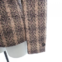 【Mã giảm giá】【Cổ điển】Áo khoác không cổ CHANEL 638100