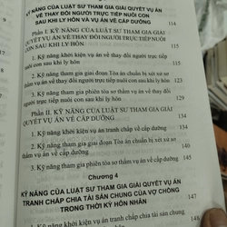 Giáo trình kỹ năng chuyên sâu của luật sư tham gia giải quyết các vụ, việc HN và GD 322339