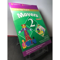 Cambridge english movers 2 mới 85% bẩn nhẹ Fahasa HPB2808 HỌC NGOẠI NGỮ