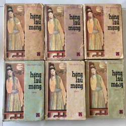 Trọn bộ 6 cuốn Hồng Lâu Mộng của Tào Tuyết Cần XB 1988