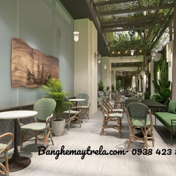 Ghế khung nhôm đan nhựa 444681