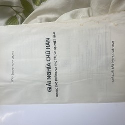 Giải nghĩa chữ Hán trong thơ Đường và thơ trung đại VN 68134