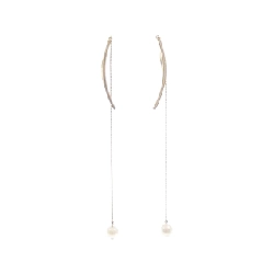 Bông tai ngọc trai Akoya 4.8mm - Hàng hiệu Authentic