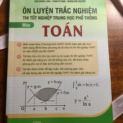 SÁCH ÔN LUYỆN TRẮC NGHIỆM TNTHPT TIẾNG ANH - TOÁN - ĐỊA LÍ CHUẨN CHƯƠNG TRÌNH MỚI 2025 323419