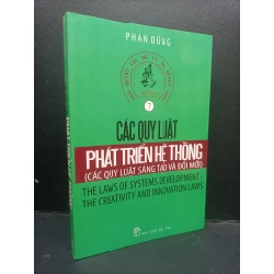 Các quy luật phát triển hệ thống mới 70% ố nhẹ, nhăn gáy nhẹ, bẩn bìa 2010 HCM3005 Phan Dũng kỹ năng 148559