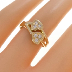 Nhẫn kim cương hình trái tim K18YG 0.15CT - Hàng hiệu Chính hãng 849799