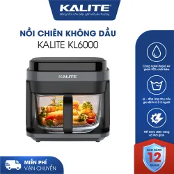 🔥 Nồi chiên không dầu KALITE KL6000 6L – Gọn nhẹ, chiên ngon mỗi ngày