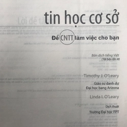 TIN HỌC CƠ SỞ - ĐỂ CNTT LÀM VIỆC CHO BẠN 475031