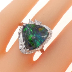 Nhẫn Boulder Opal 6.68CT - Hàng hiệu Authentic 838092