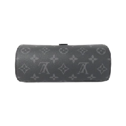 Louis Vuitton Monogram Eclipse Etui 3 Montre M43385 Hộp đồng hồ - Hàng hiệu Chính hãng 808222