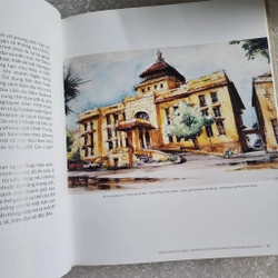 Ấn tượng Hà Nội từ những ký họa công trình thời Pháp | bìa cứng in màu  466464