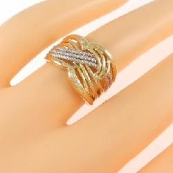 Nhẫn kim cương K18YG/PT900 668839