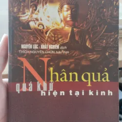 sách "Nhân Quả Quá Khứ Hiện Tại Kinh". 
Tác giả/Người dịch: Nguyên Lộc - Nhất Nghiêm