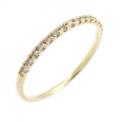 Nhẫn kim cương K10YG 0.13CT