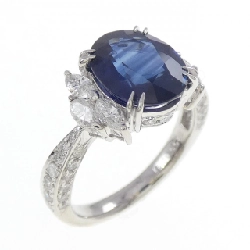 Nhẫn Sapphire PT900 3.55CT - Hàng hiệu Chính hãng