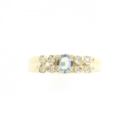 Nhẫn Aquamarine K18YG - Hàng hiệu Chính hãng 853768