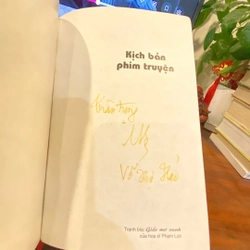 KỊCH BẢN PHIM TRUYỆN - VÕ THỊ HẢO (bản bìa cứng có chữ kỹ tác giả) 462778