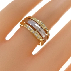 Nhẫn kim cương PT900/K18YG 0.07CT 667434