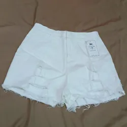 Quần short nữ trắng, áo kiểu trắng  989777