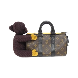 Túi xách Boston Louis Vuitton Monogram (LV Friends) Keepall XS M80118 - Hàng hiệu Chính hãng 769646