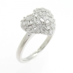 Nhẫn kim cương hình trái tim K18WG 0.25CT - Hàng hiệu Chính hãng