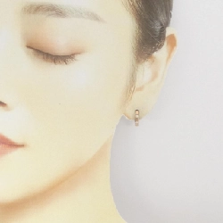 K18PG Bông tai kim cương 0.18CT - Hàng hiệu Chính hãng 870174