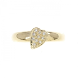 Nhẫn kim cương hình trái tim K18YG 0.05CT - Hàng hiệu Chính hãng 852490