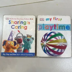 NGOẠI VĂN tiếng anh trẻ em DK danh tiếng : My First Playtime & Sharing is Caring 