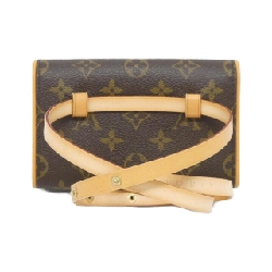 Túi đeo hông Louis Vuitton Monogram Pochette Florentine S M51855+M67304 608384