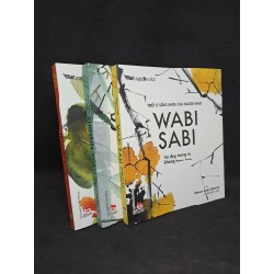 Bộ 3 cuốn triết lý sống khỏe của người Nhật Wabi Sabi, Ikigai, Shinrin Yoku mới 90% sách màu HCM2108