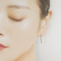 K18 Ba màu Bông tai - Hàng hiệu Chính hãng 870407