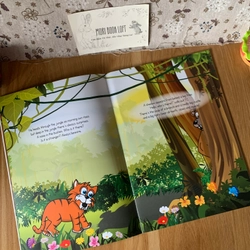 Sách tranh tiếng anh TC Gets Jungle Smart, Used, Picture Book For Kids 446680