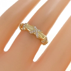 Nhẫn kim cương K18YG 0.25CT - Hàng hiệu Authentic 852516