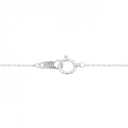 K18WG Solitaire Dây chuyền kim cương 0.205CT - Hàng hiệu Chính hãng 862203