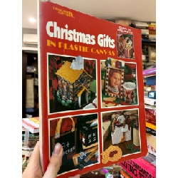 Chritmas gifts in plastic canvas