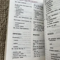 Cụm từ tiếng Anh, Pháp, Tây ban Nha - Русско• англо• французско• испанский разговорник 1043986
