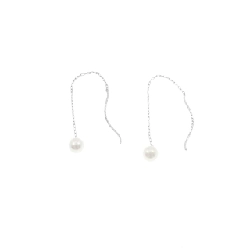 K18WG Bông tai ngọc trai Akoya 4.8mm - Hàng hiệu Chính hãng 868354