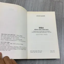 Mba dành cho lãnh đạo - steven silbiger. 4a5 733402