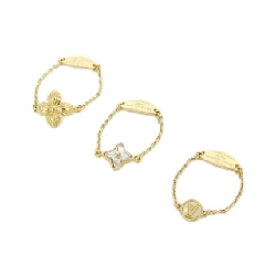 Bộ sản phẩm Louis Vuitton 3Burg Blooming Strass M68379 Nhẫn