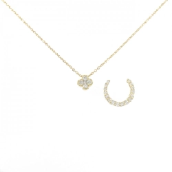 K18YG 2WAY Dây chuyền kim cương 0.20CT - Hàng hiệu Authentic 857861