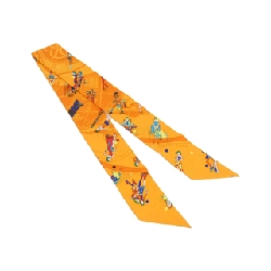 Khăn quàng cổ Hermès EX-LIBRIS LES PARISIENNE 063416S