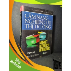 (TẶNG BOOKMARK) Cẩm nang nghiên cứu thị trường Market research hanbook (bìa cứng) mới 80% bẩn bìa, ố nhẹ 2011 Esomar RBK2205 KINH TẾ - TÀI CHÍNH - CHỨNG KHOÁN
