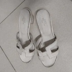 Dép nữ 3 cm trắng  590328