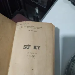 Sử ký Tư Mã Thiên do Nhữ Thành tức GS Phan Ngọc dịch  933747
