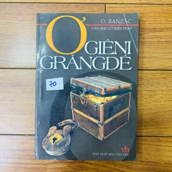 tiểu thuyết :ƠGIENI GRANGDE - ORORE ĐƠ BANZAC - BÌA MỀM- #TAKE 361724