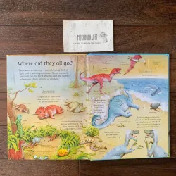 Sách ngoại văn See Inside the World of Dinosaurs, Used, Bìa cứng, Lật mở 756493