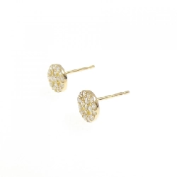 K18YG Bông tai kim cương 0.20CT - Hàng hiệu Chính hãng 865256