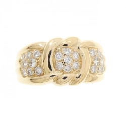 Nhẫn kim cương 750YG 0.46CT - Hàng hiệu Authentic 853934