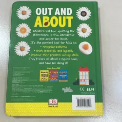 NGOẠI VĂN sách tiếng anh trẻ em nxb DK nổi tiếng : Spot the difference OUT AND ABOUT 1027812